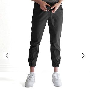 Levi’s tapered jet set pants paper bag style belted